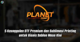 5 Keunggulan DTF Premium dan Sublimasi Printing untuk Bisnis Sablon Masa Kini