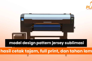 Model Design Pattern untuk Cetak Kaos Jersey dengan Mesin Sublimasi